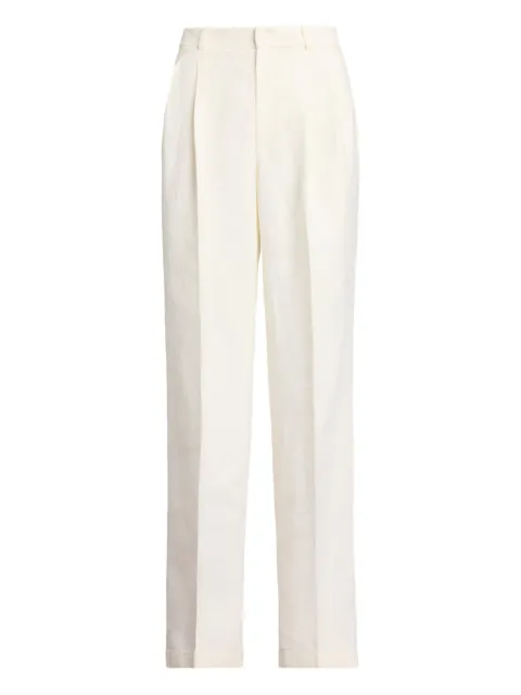 Polo Ralph Lauren pleated straight-leg trousers
