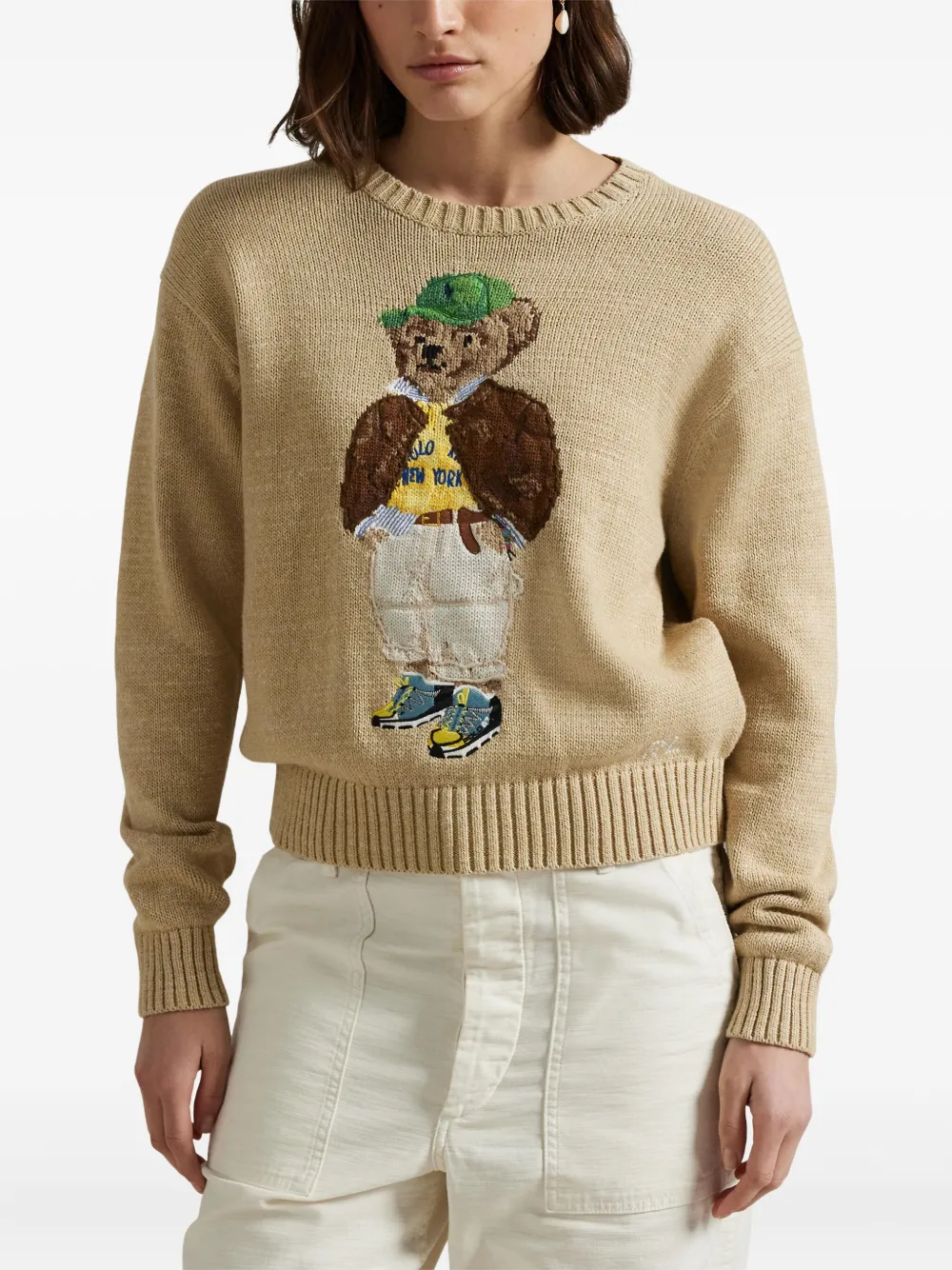 Polo Ralph Lauren Intarsia trui Beige