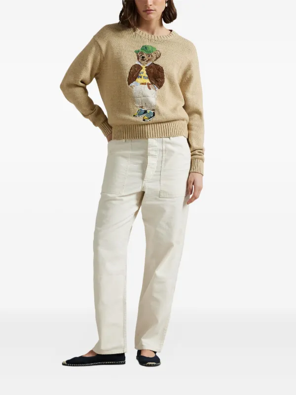Polo Ralph Lauren ポロベア インターシャ セ ーター