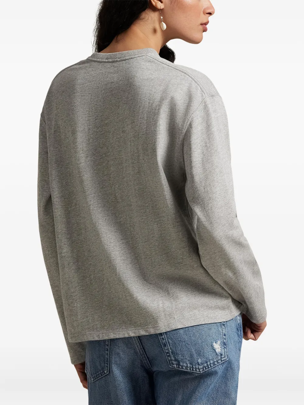 Polo Ralph Lauren T-shirt met ronde hals Grijs