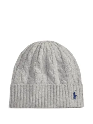 Polo Ralph Lauren ポンポン ビーニー | グレー | FARFETCH JP