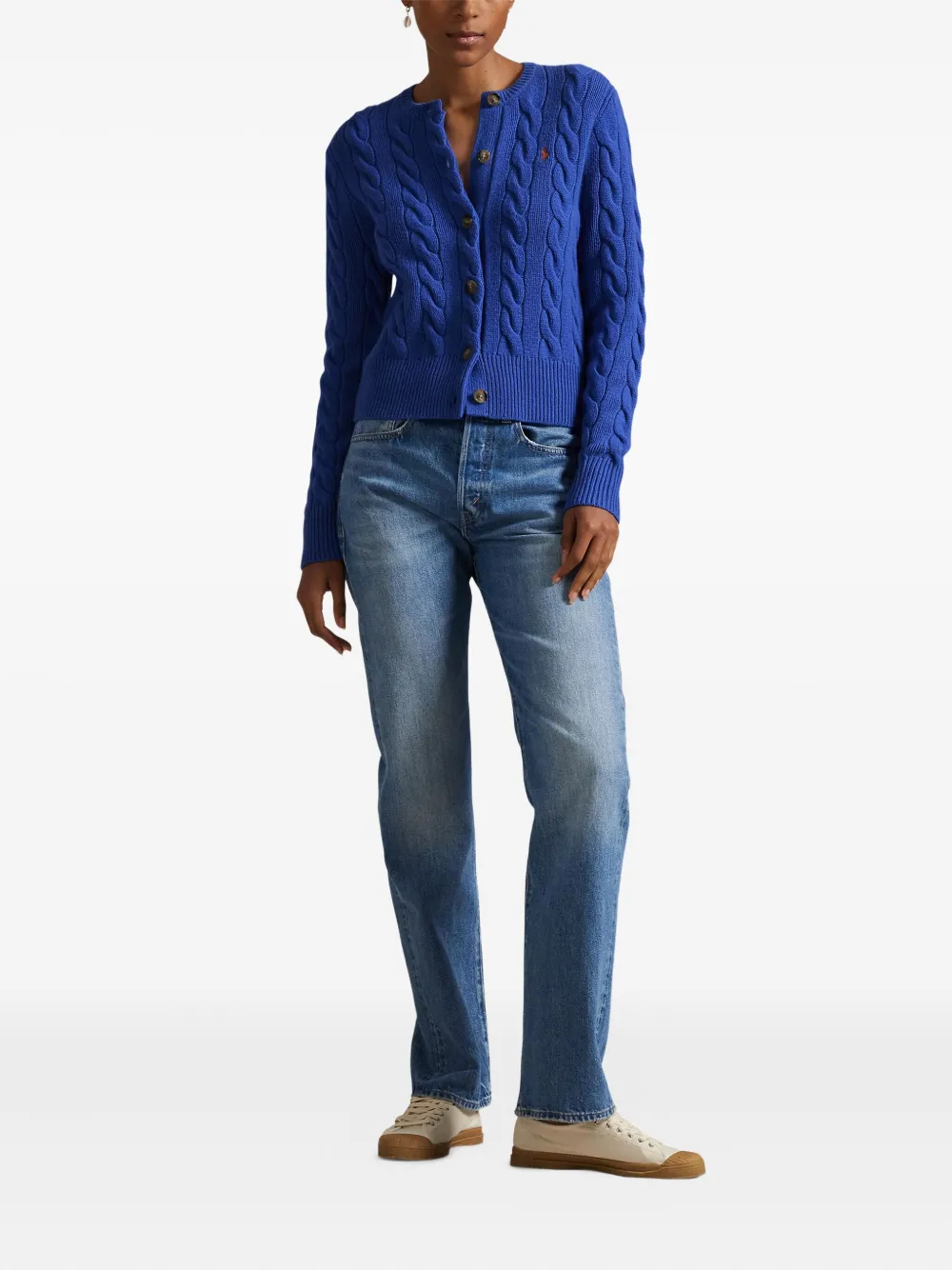Polo Ralph Lauren Kabelgebreid vest Blauw