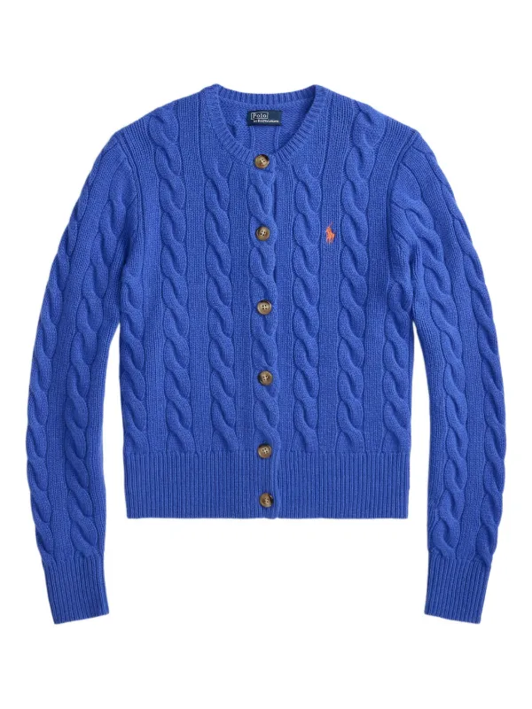 Polo Ralph Lauren ケーブルニット カーディガン | ブルー | FARFETCH