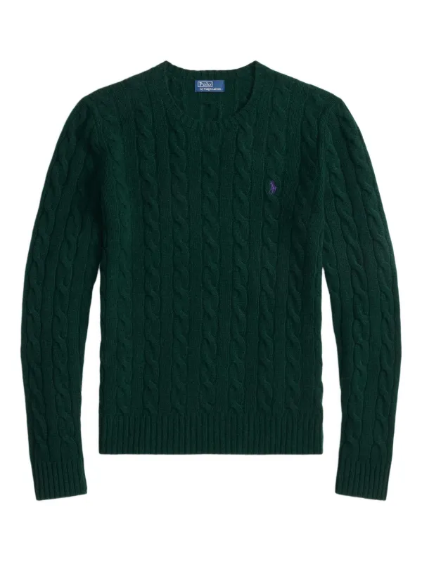 Polo Ralph Lauren Cable-knit Jumper in Green