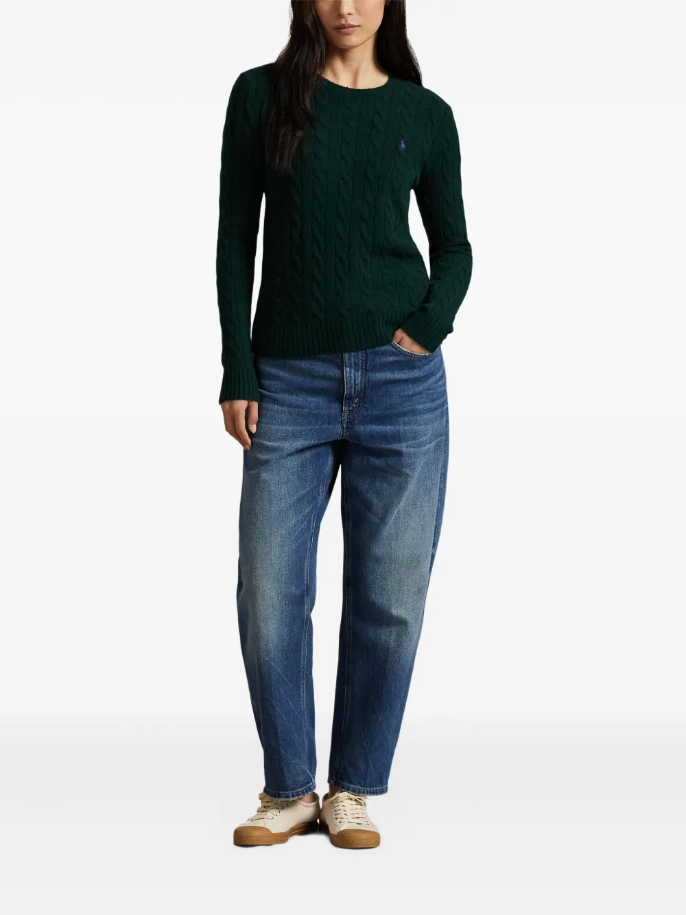 Polo Ralph Lauren Kabelgebreide trui Groen