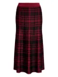Polo Ralph Lauren a-line plaid skirt - Red