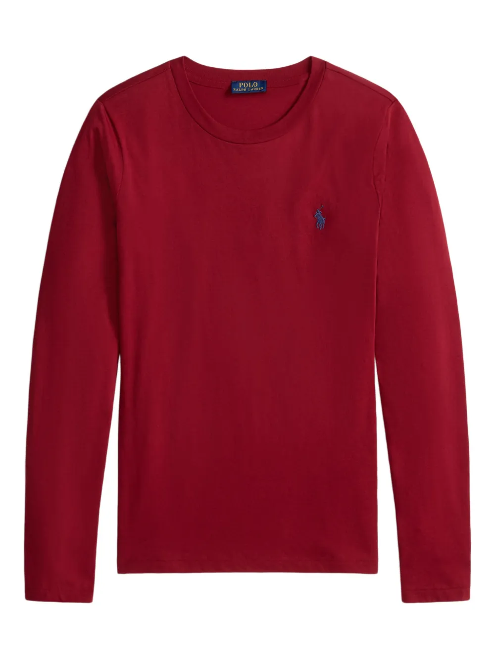 Polo Ralph Lauren ロゴ ロングTシャツ - レッド Polo Ralph Lauren ロゴ ロングTシャツ - レッド