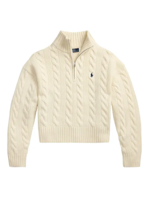 Polo Ralph Lauren Pullover mit Zopfmuster