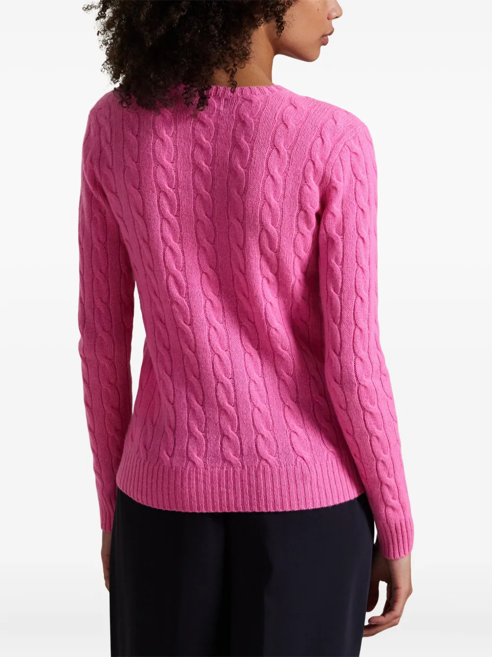 Polo Ralph Lauren Kabelgebreide trui Roze