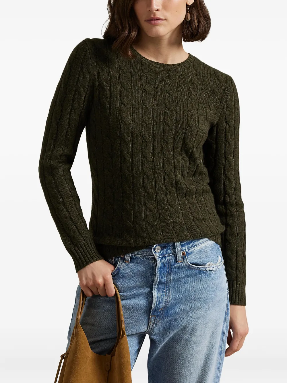 Polo Ralph Lauren Kabelgebreide trui Groen