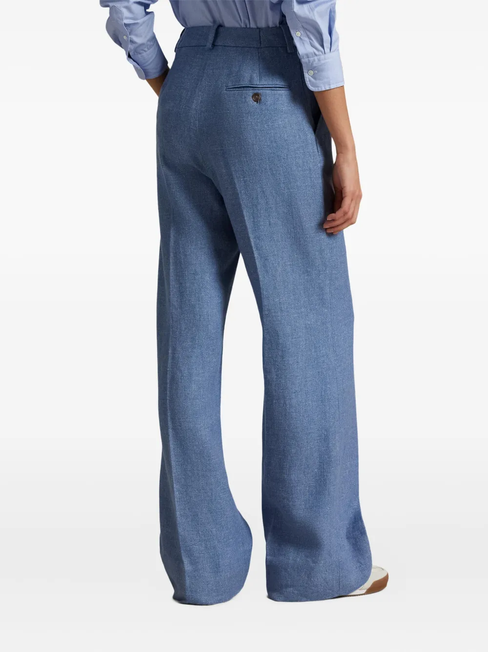 Polo Ralph Lauren High waist broeken Blauw