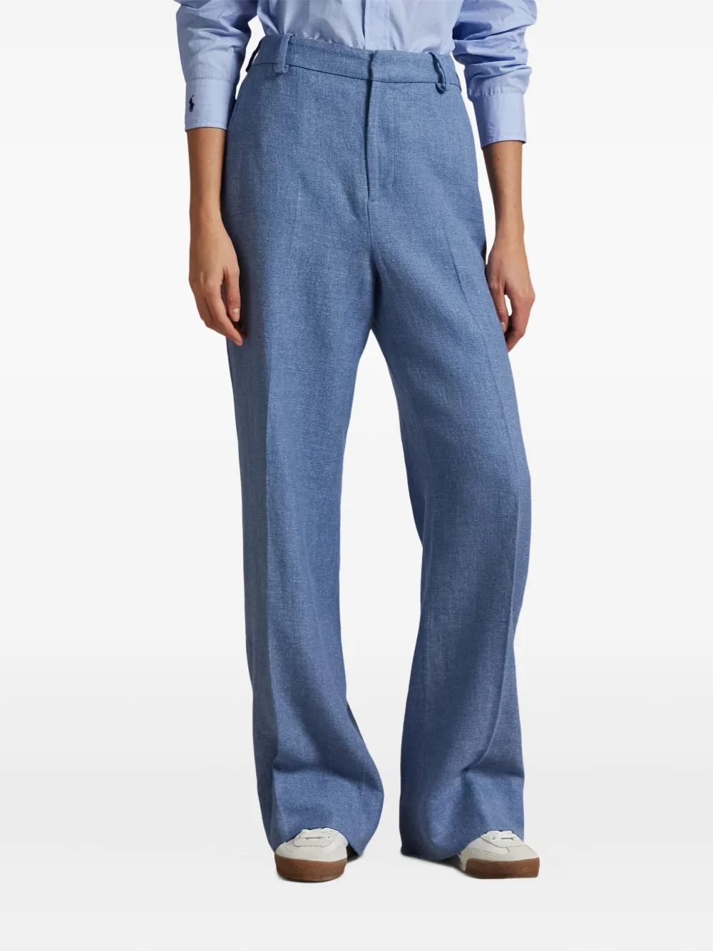 Polo Ralph Lauren High waist broeken Blauw