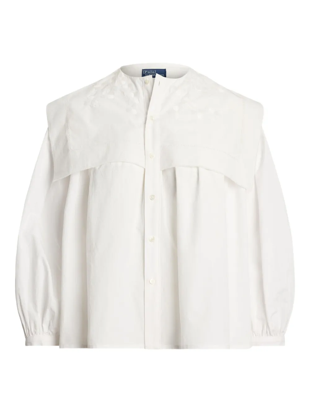 Polo Ralph Lauren Blouse met geborduurd detail Wit