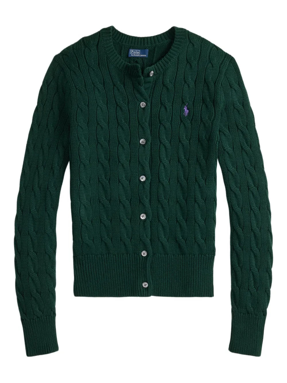 Polo Ralph Lauren ケーブルニット カーディガン - グリーン Polo Ralph Lauren ケーブルニット カーディガン - グリーン