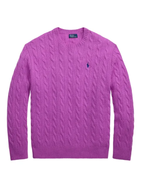 Polo Ralph Lauren suéter en tejido de ochos