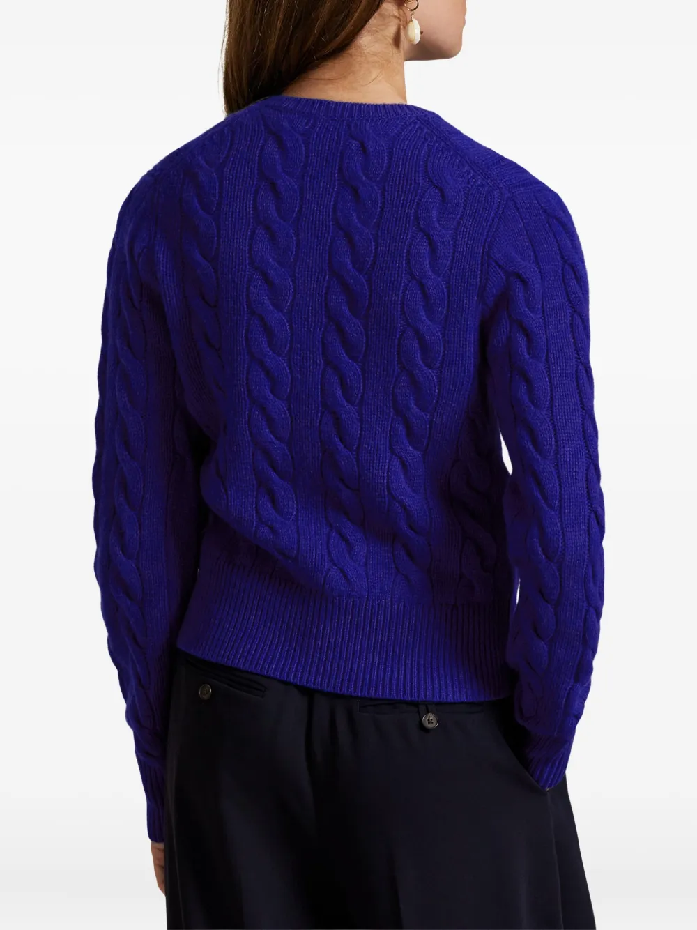 Polo Ralph Lauren Kabelgebreid vest Blauw