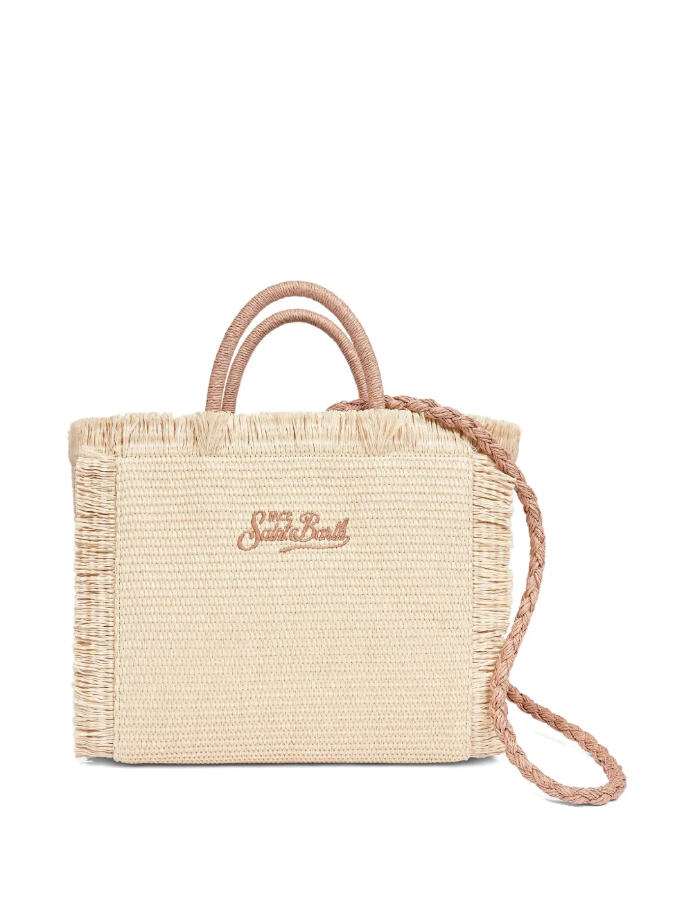 MC2 Saint Barth Kids City tote bag Beige