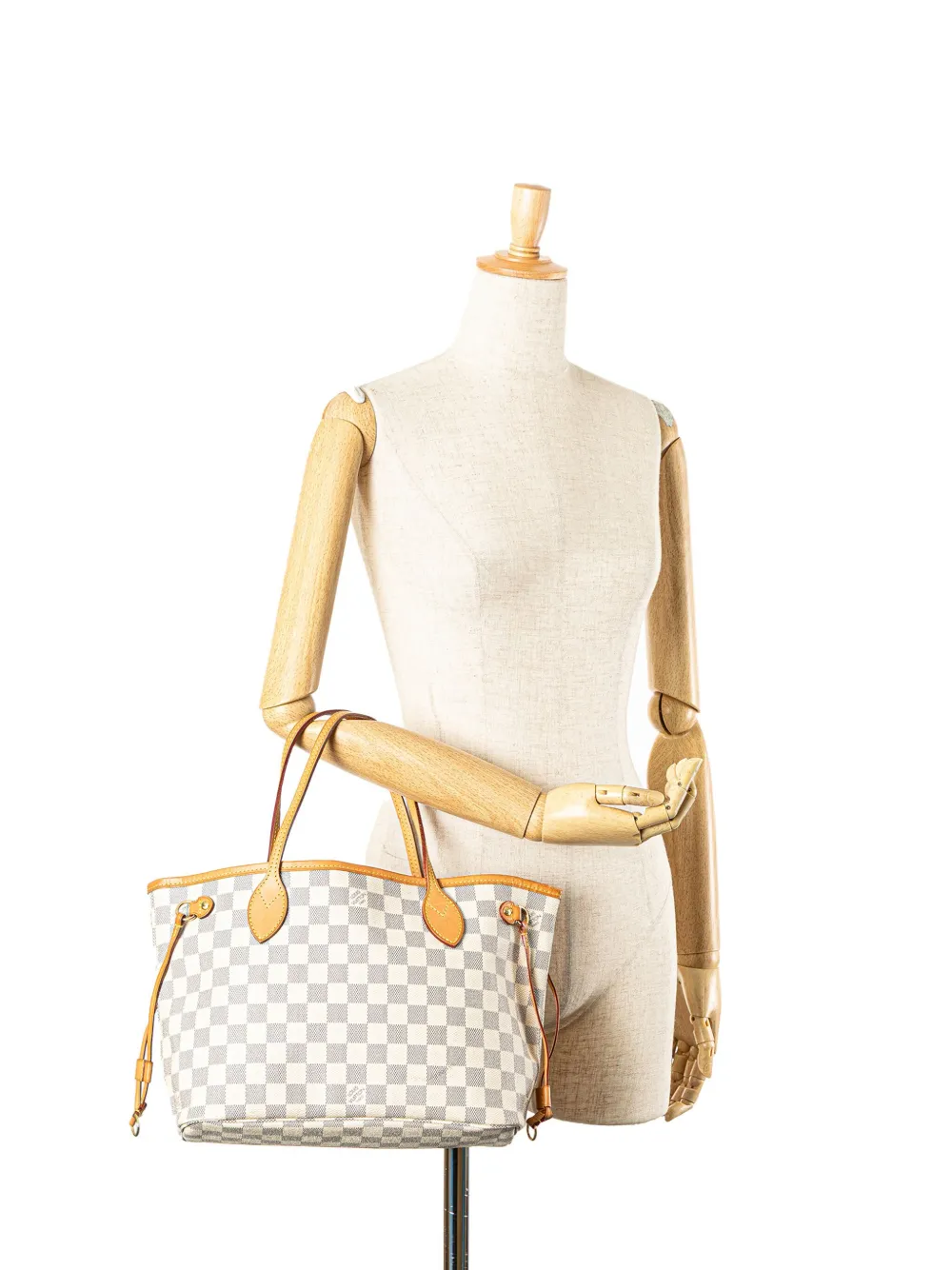 Louis Vuitton Pre-Owned 2001 Damier Azur Neverfull PM tote bag | Pre-Owned | Image 2