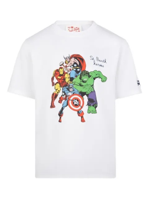 MC2 Saint Barth Kids x Marvel Heroes-print T-shirt