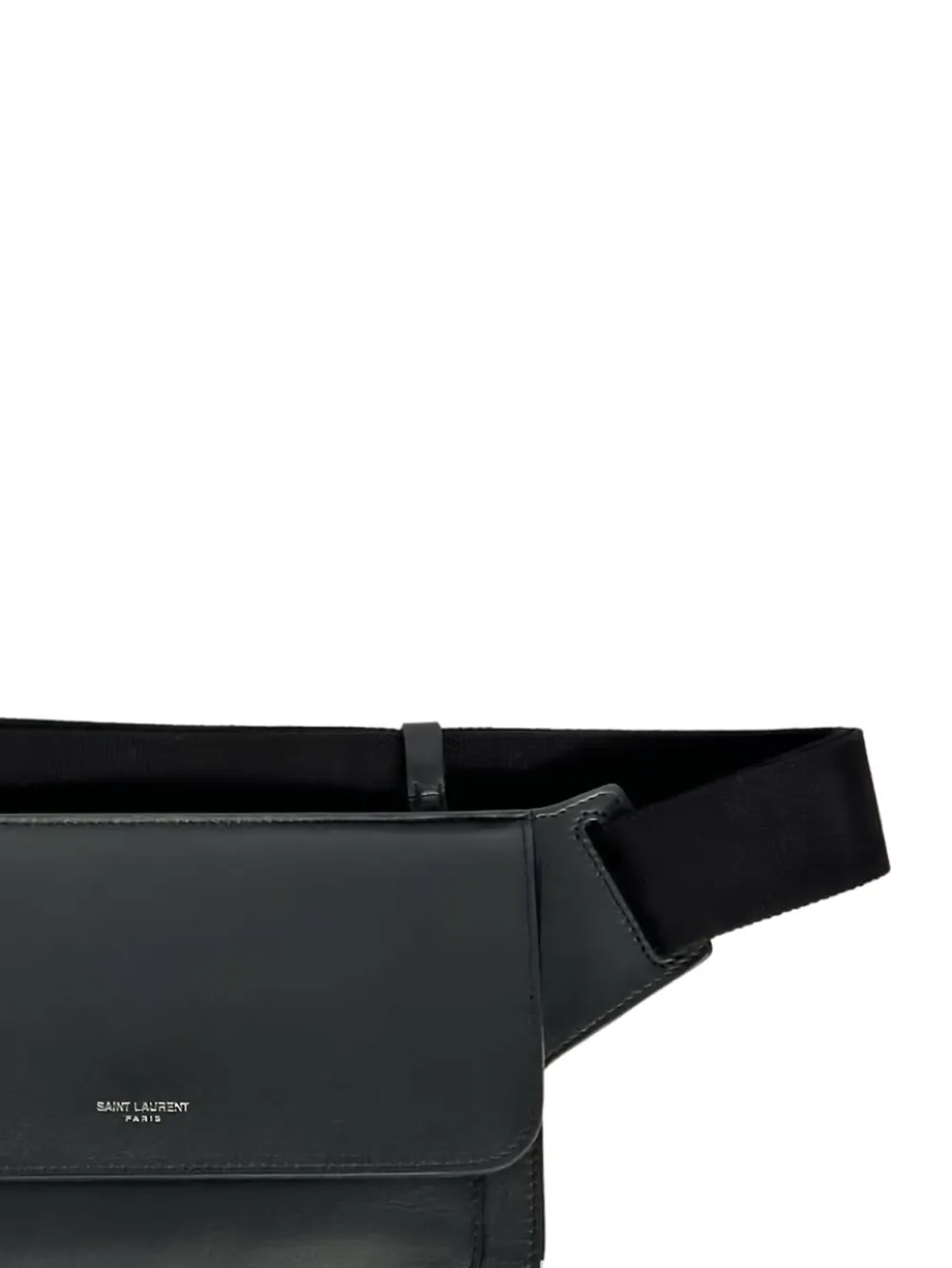 Saint Laurent Paris leren heuptas - Zwart