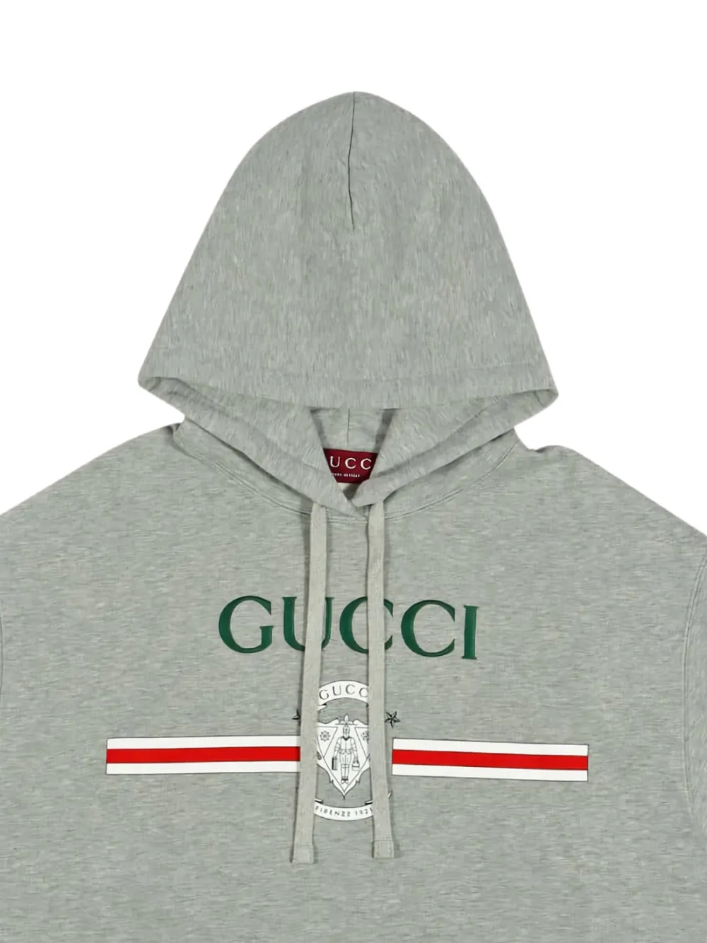 Gucci Hoodie met streepdetail - Grijs