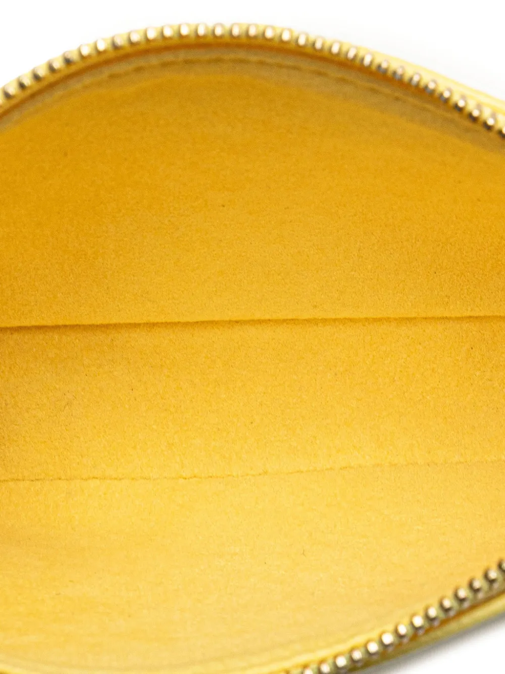 Pre-owned Louis Vuitton 2021-2025 Bicolor Monogram Empreinte Mini Pochette Accessoires Handbag In Yellow