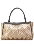 Gucci Pre-Owned 2000-2015 Large GG Crystal Abbey D Ring tote bag - Brown