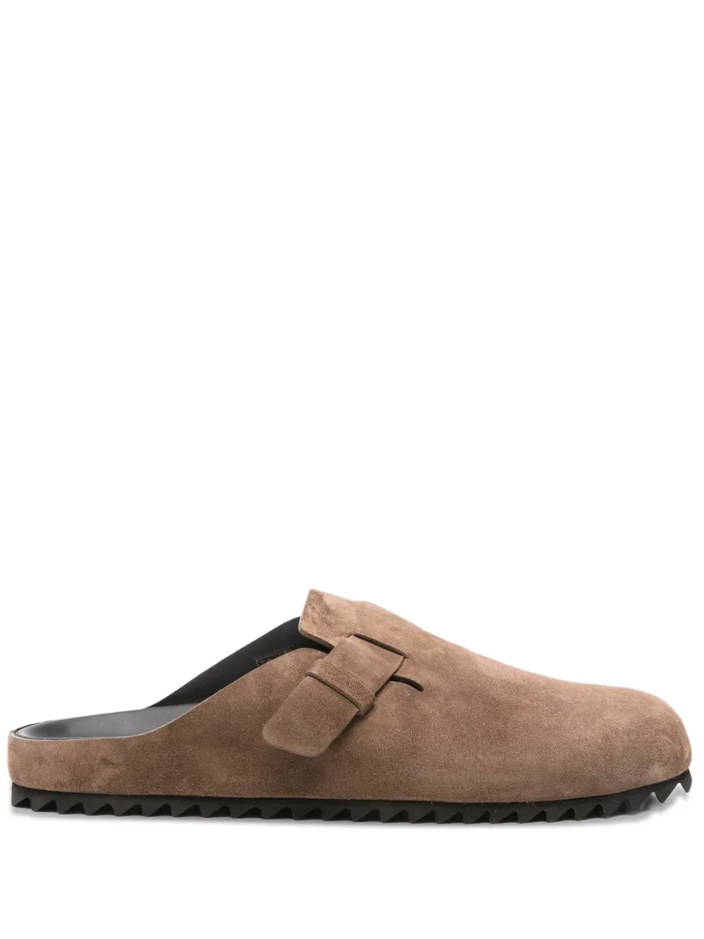 Officine Creative suede clogs Neutrals