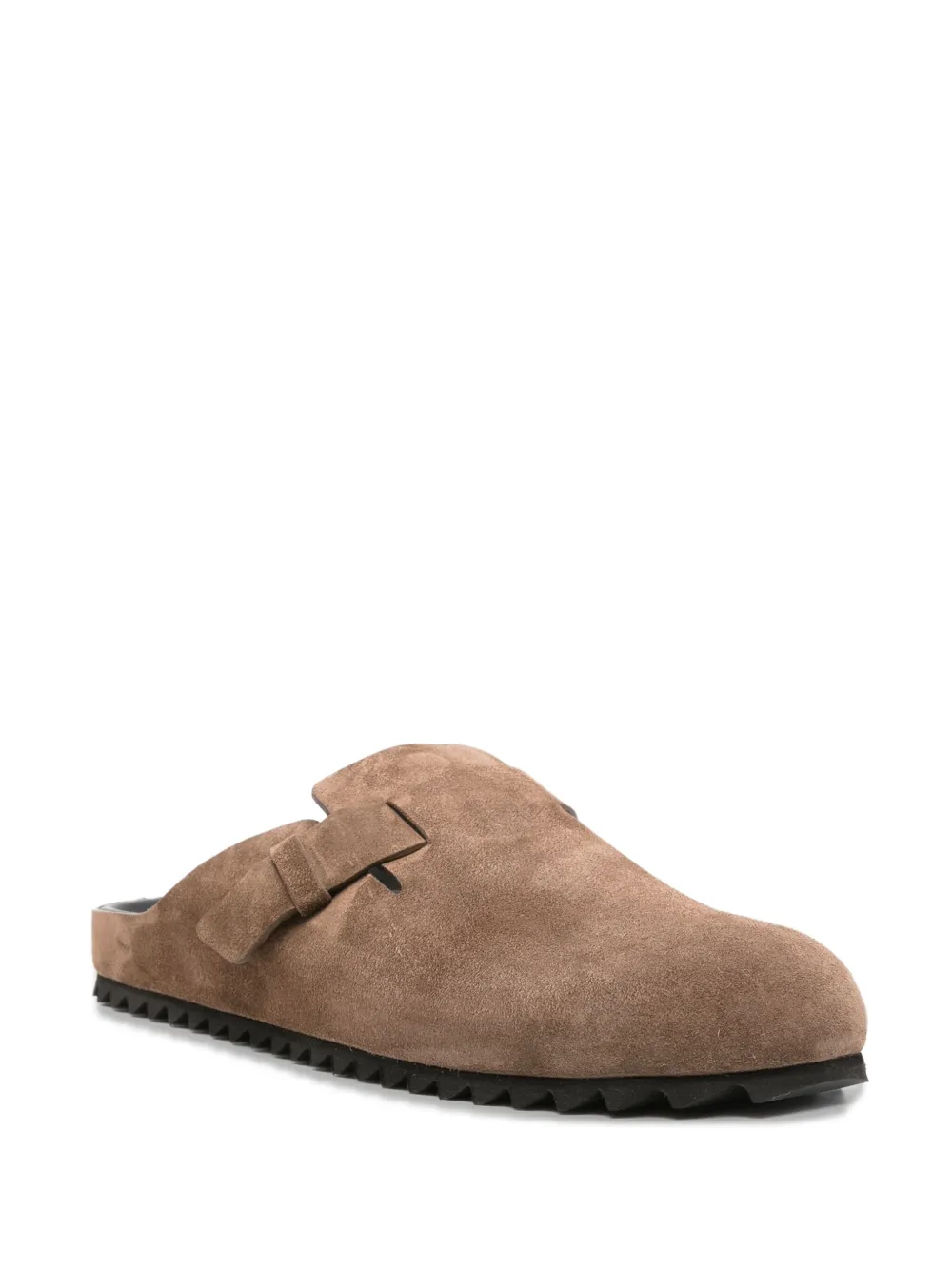 Officine Creative suede clogs Neutrals