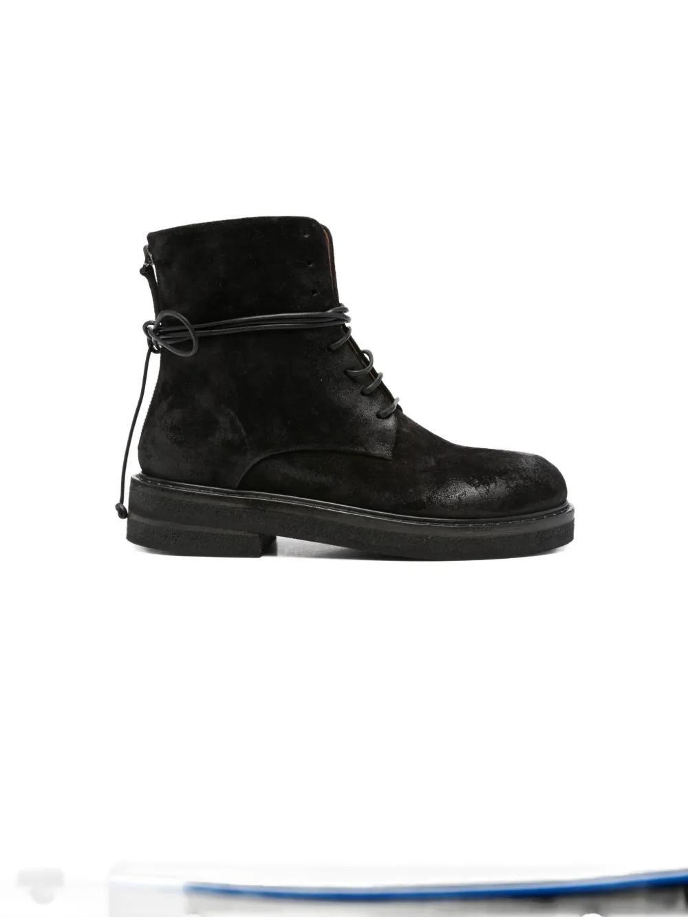 Marsèll Lace-up Combat Boots In Black