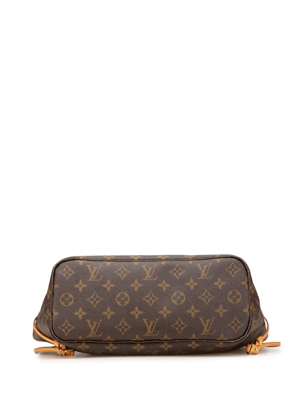 Pre-owned Louis Vuitton 2009 Monogram Neverfull Pm Tote Bag In Brown