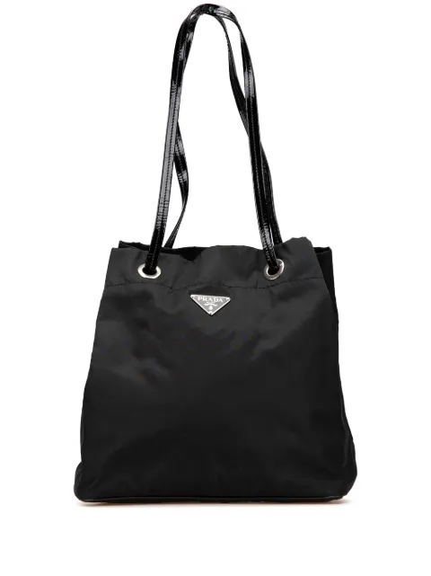 Prada Pre-Owned tote Tessuto con cordones 2013-2020