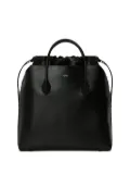 Au Départ Denain drawstring-top tote bag - Black