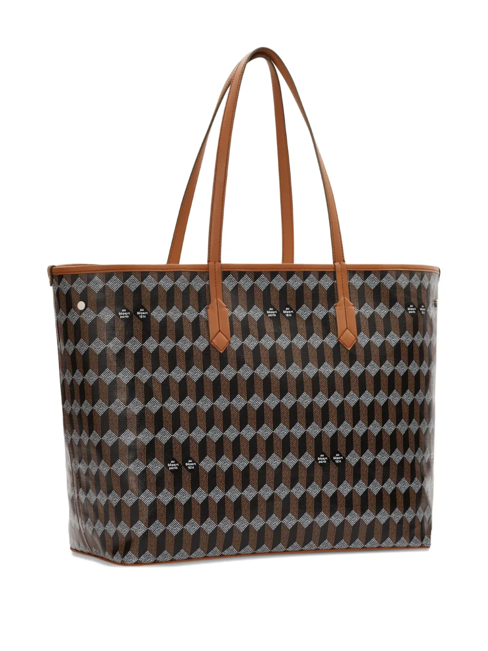 Au Départ geometric-pattern tote bag | Image 2