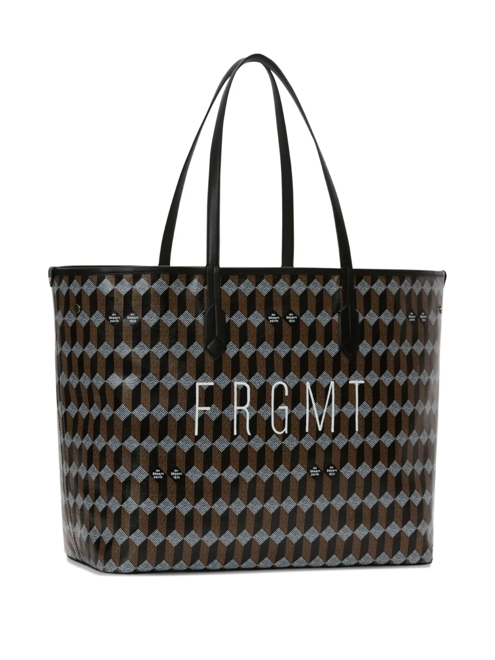 Au Départ geometric-pattern tote bag | Image 2