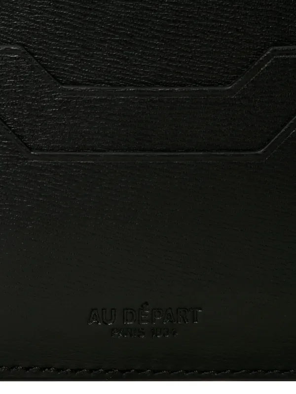 Au Départ geometric-pattern Wallet | Brown | FARFETCH