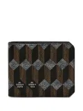 Au Départ geometric-pattern wallet - Brown