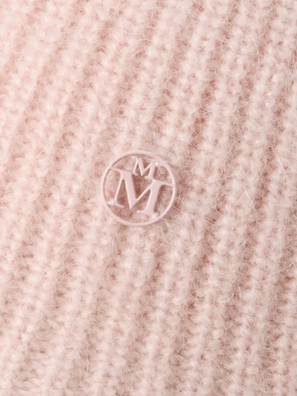 Maison Michel ribbed bucket hat - Roze