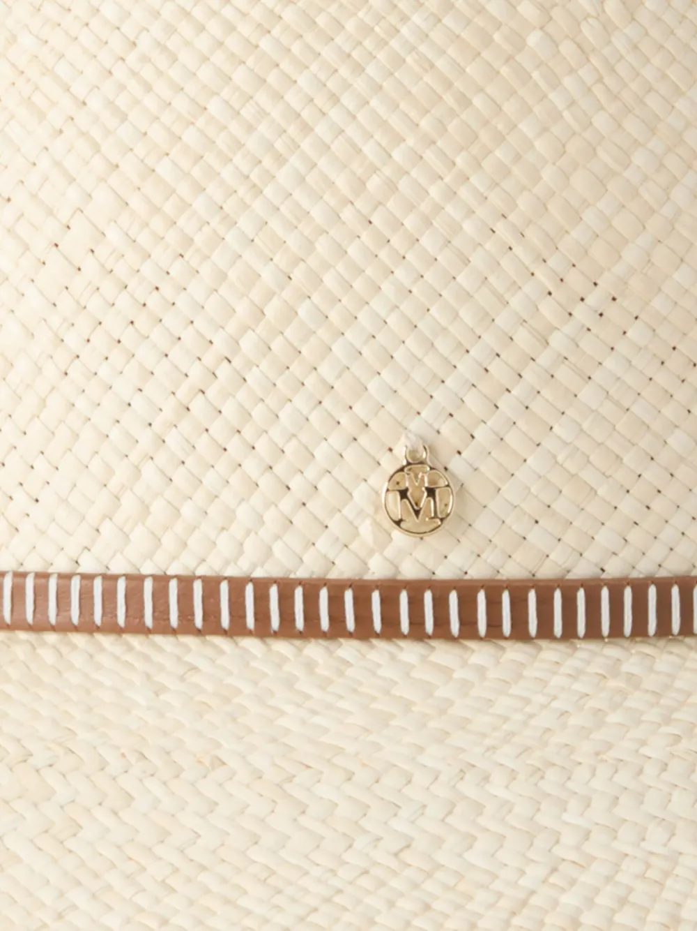 Maison Michel Straw Hat In Neutral