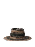 Maison Michel straw sun hat - Black