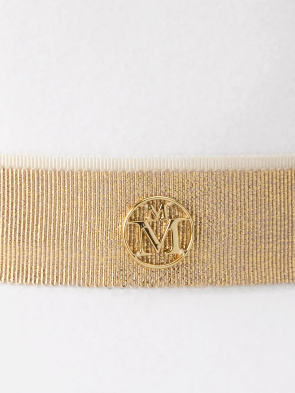 Maison Michel Hoed met logoplakkaat - Wit