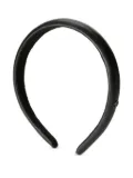 Maison Michel leather headband - Black
