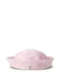 Maison Michel floral-embroidered beret - Pink
