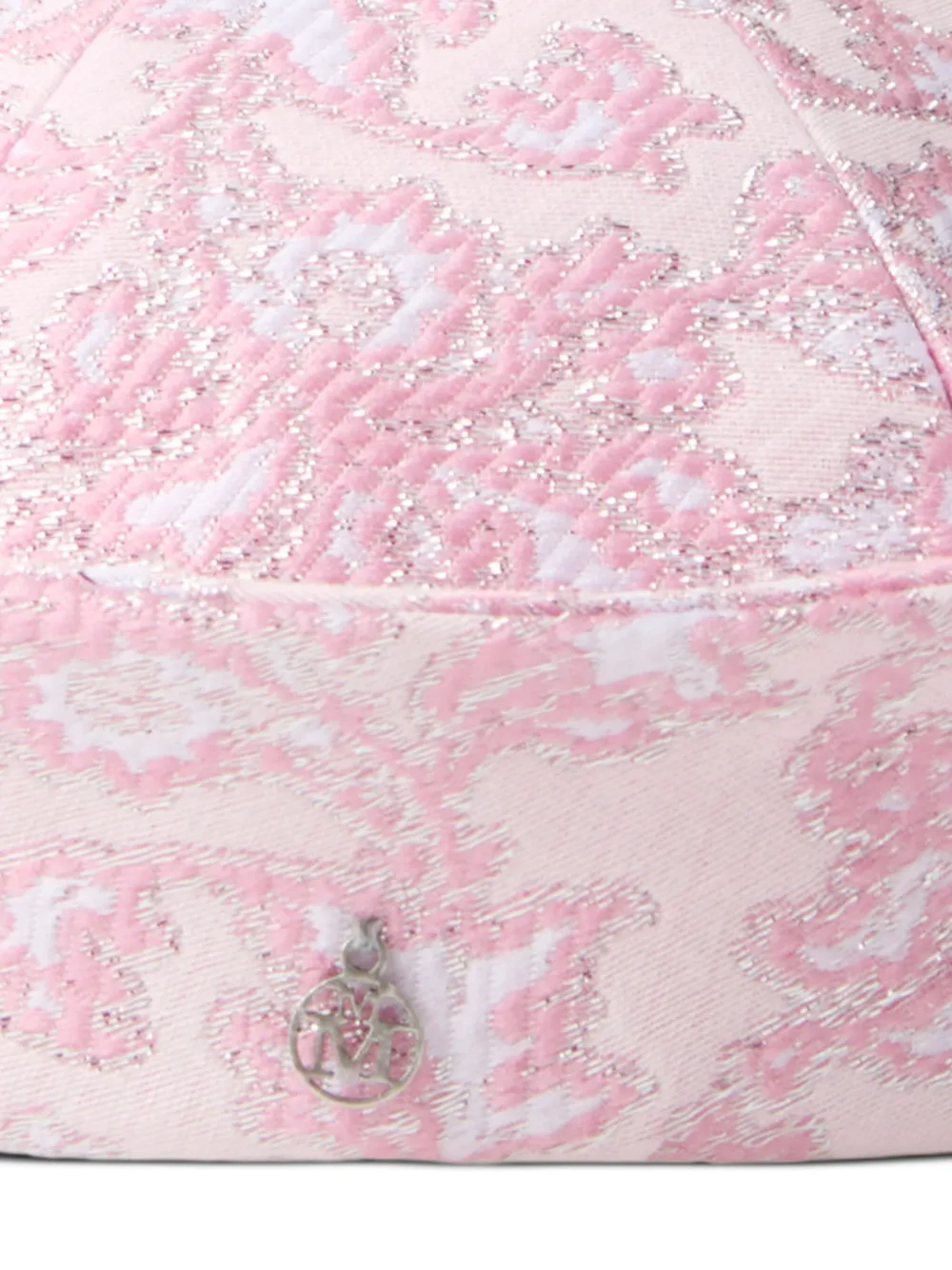 Maison Michel Baret met geborduurde bloemen - Roze