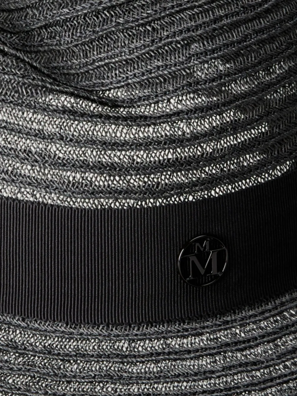 Maison Michel Virginie woven fedora - Grijs