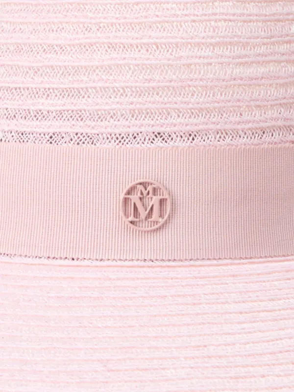 Maison Michel ストローハット | ピンク | FARFETCH JP