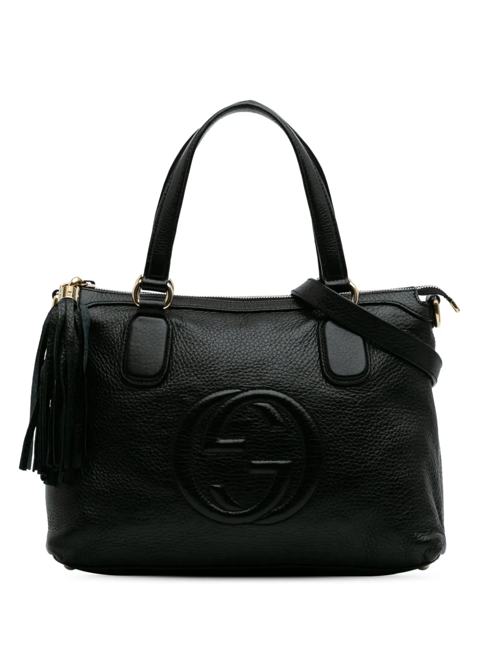 Gucci Pre-Owned 2000-2015 Small Leather Soho Working satchel | Black | Image 1