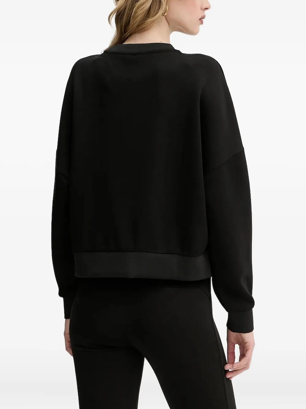 Armani Exchange ribbed crew-neck sweatshirt | Sweaters | Image 2