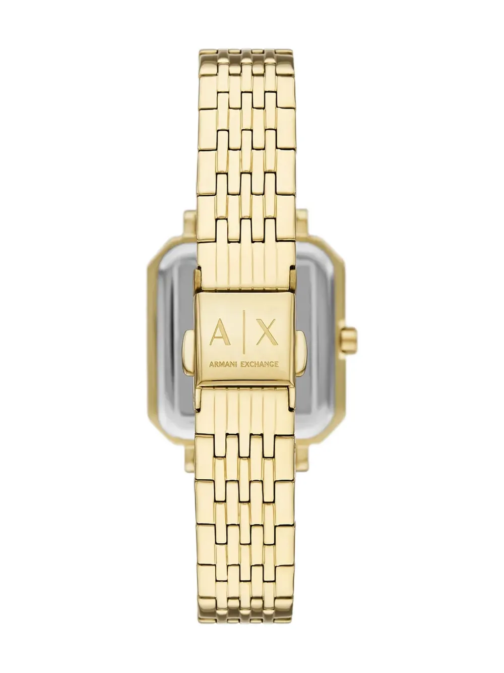Armani Exchange octagonal-case 27mm watch - Zilver