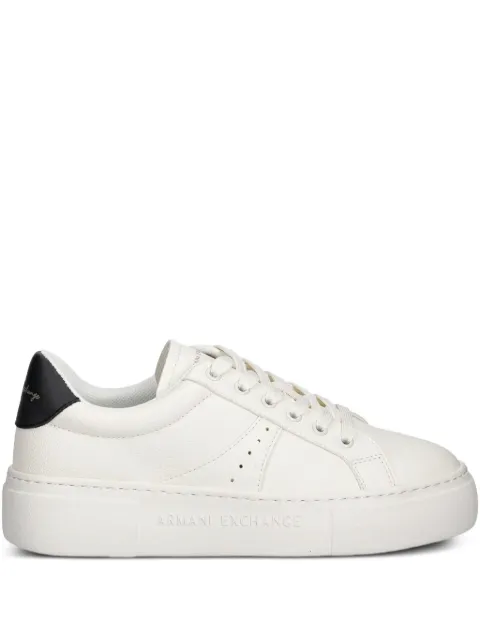 Armani Exchange tenis con plataforma